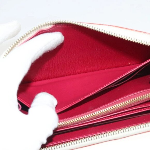 LOUIS VUITTON Monogram Multicolor Zippy Wallet White M60241 LV Auth ki5819 - Picture 9 of 16